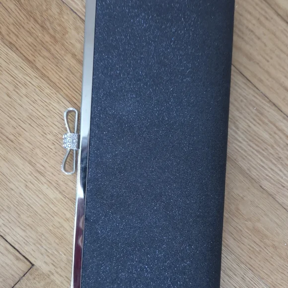 INC International Concepts Black Clutch - Picture 3 of 5